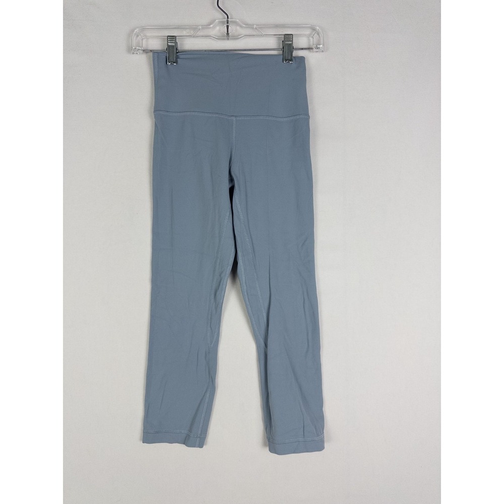 Lululemon Align Leggings Womens 0 Blue Athleisure Yoga Pilates‎ Ankle